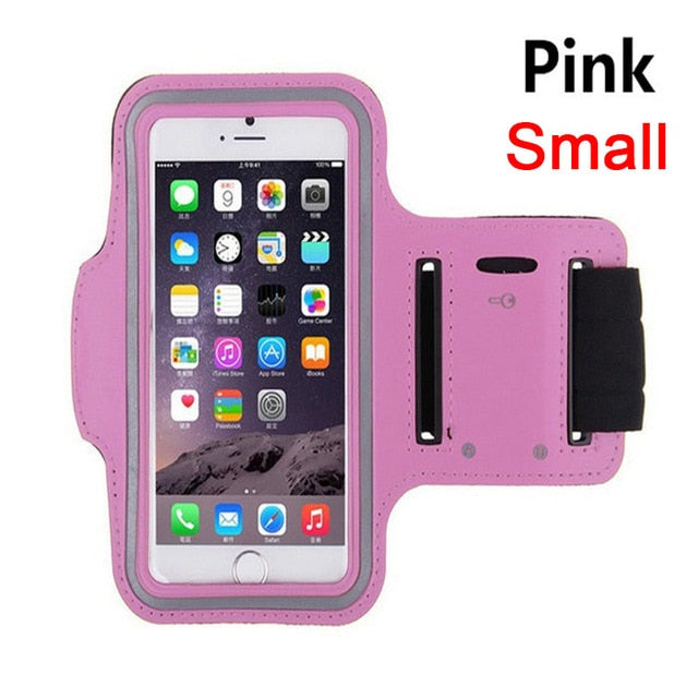 High Quality Waterproof 5.5" Gym Running Phone Bag Arm Band Case for iPhone 7 Outdoor Sports Phone Holder Armband Case for J4 J6