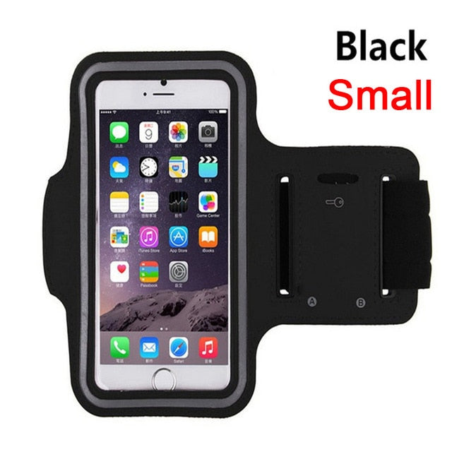 High Quality Waterproof 5.5" Gym Running Phone Bag Arm Band Case for iPhone 7 Outdoor Sports Phone Holder Armband Case for J4 J6