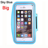 High Quality Waterproof 5.5" Gym Running Phone Bag Arm Band Case for iPhone 7 Outdoor Sports Phone Holder Armband Case for J4 J6