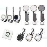 High Quality Home Button Flex For iPhone 5s SE 6 6s 7 8 Plus Home Button Flex Cable No Fingerprint Phone Repair Part