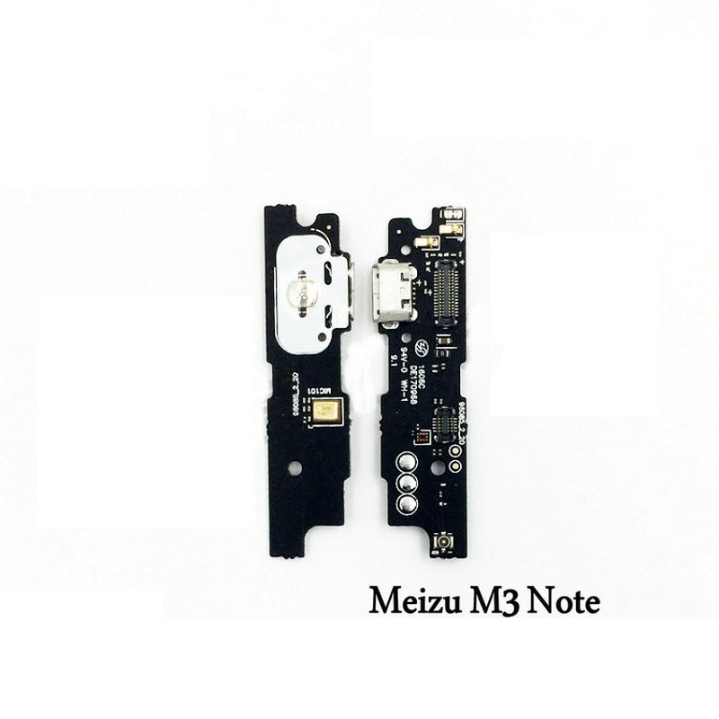 New USB Port Charge Charging board tail plug flex cable with microphone For Meizu M3 Note M3Note Mobile phone