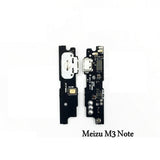 New USB Port Charge Charging board tail plug flex cable with microphone For Meizu M3 Note M3Note Mobile phone